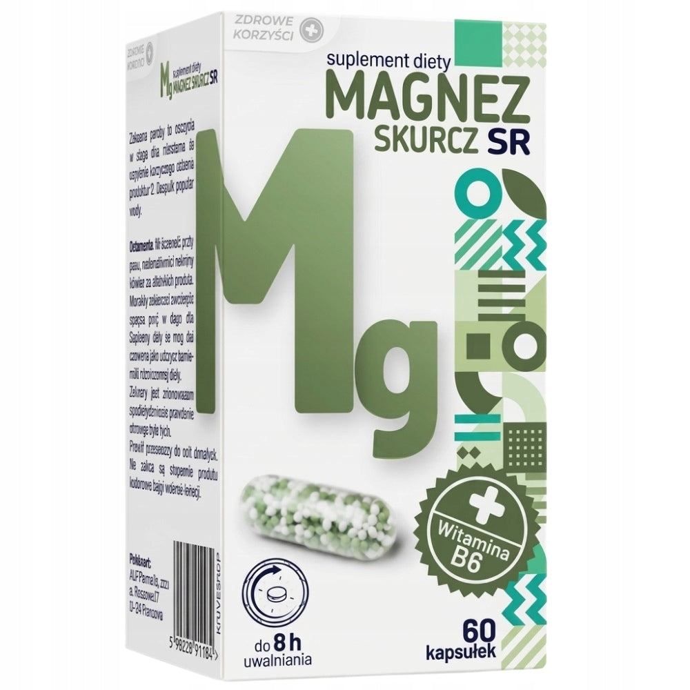 ZDROWE KORZYŚCI Magnesium Shrink SR source of potassium magnesium 60 capsules