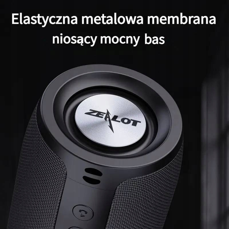 ZEALOT S51 BT 5.0 20W 1800 mAh USB AUX WIRELESS BLUETOOTH SPEAKER Manufacturer code 6920103106376