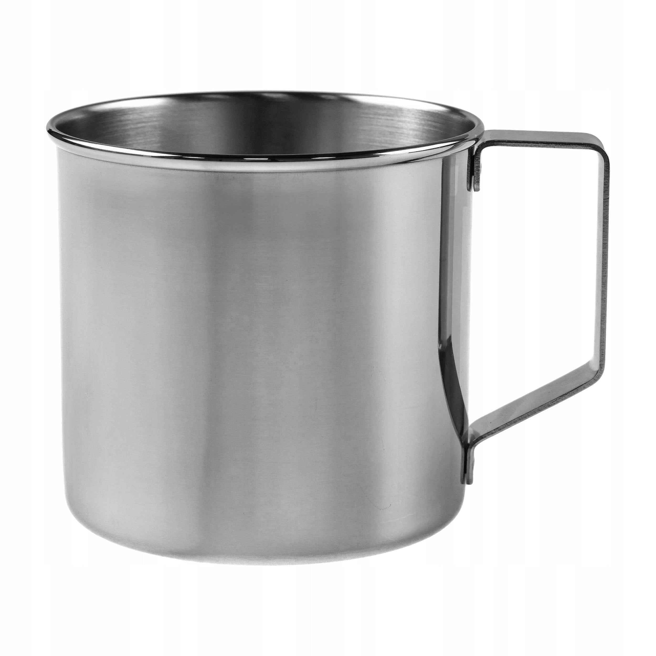 ZEBRA THAILAND STEEL MUG 9 cm WITH LID Color silver