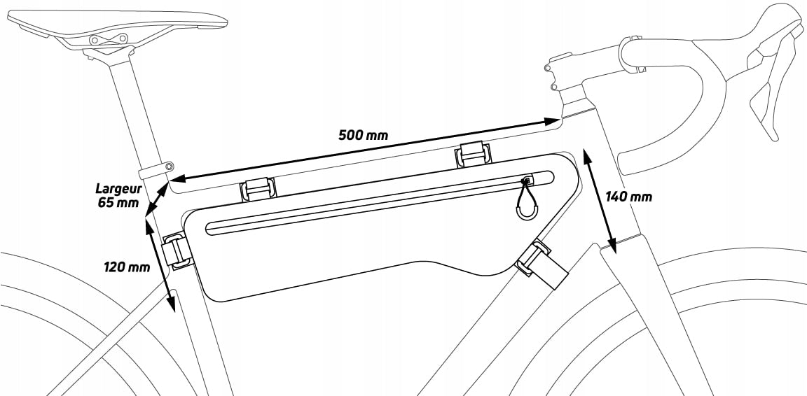 ZEFAL FRAME BAG WITH ADVENTURE C4 Manufacturer code ZF-7094