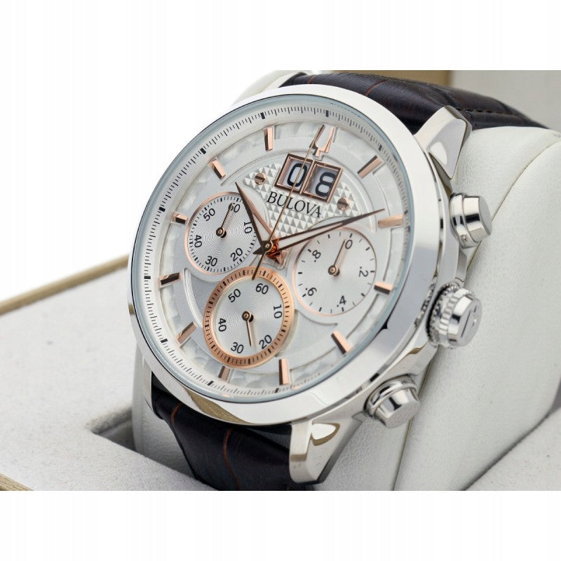 Herrenuhr Bulova, braun 96B309 