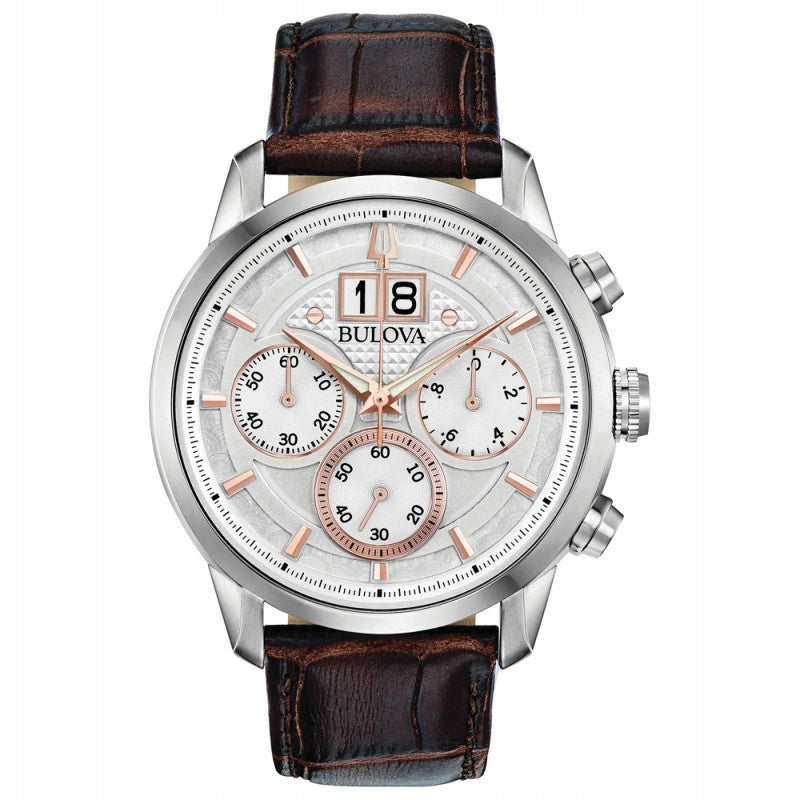 Herrenuhr Bulova, braun 96B309 