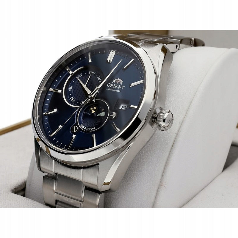 Herrenuhr Orient Contemporary Sun &amp; Moon RA AK0308L10B 