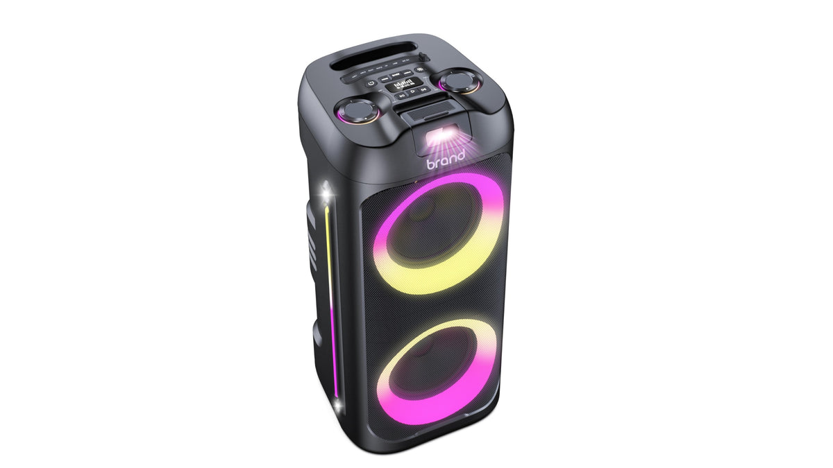 ZEHNDER PB-1000 80W Bluetooth Karaoke RGB LED 12 Party Speaker Brand no brand