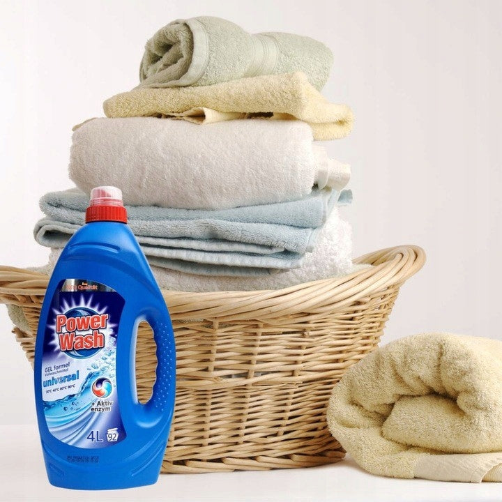 ŻEL DO PRANIA POWER WASH UNIWERSAL - 92 PRANIA, 4L Brand Power Wash