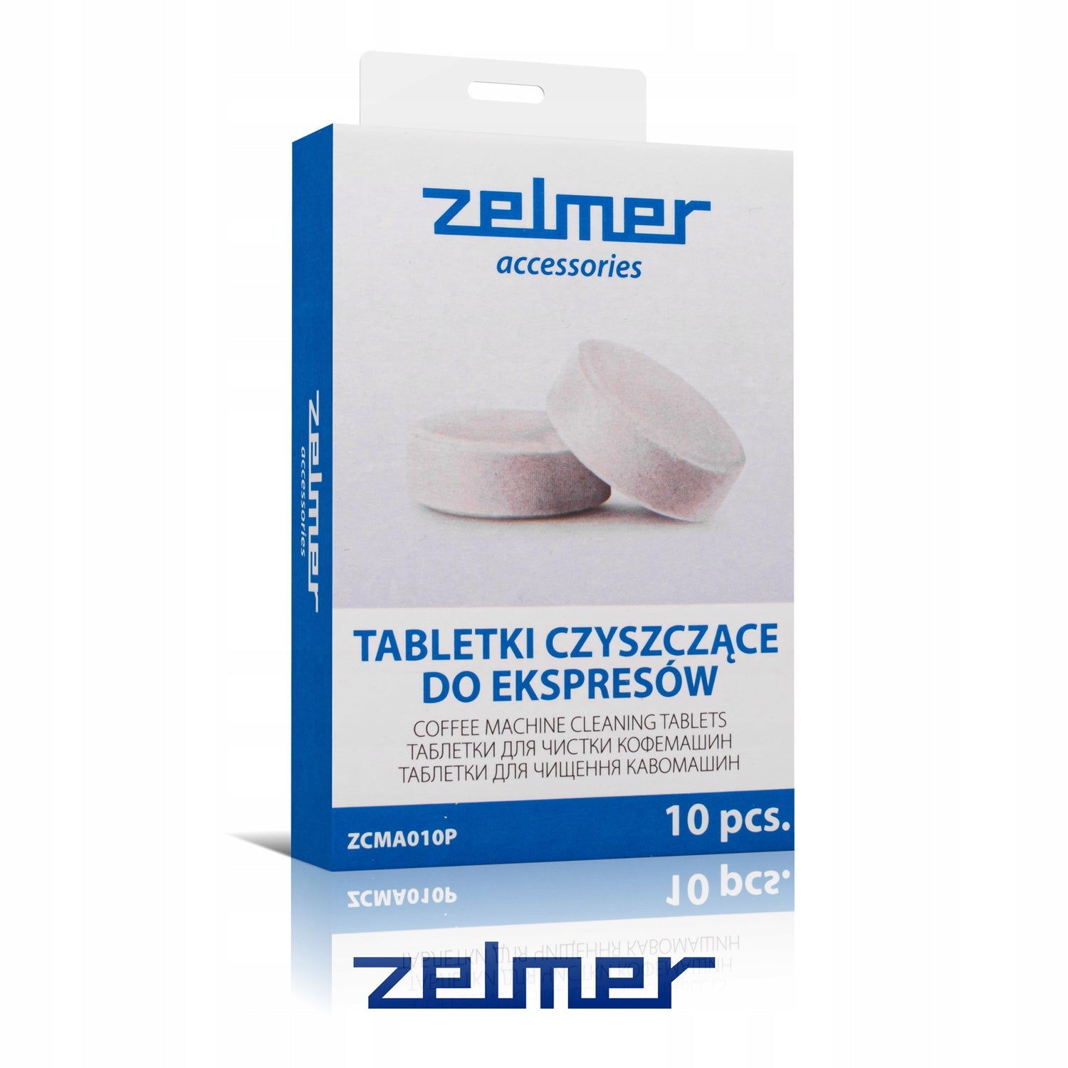 ZELMER CLEANING TABLETS FOR UNIVERSAL COFFEE MACHINES REMOVE COFFEE RESIDUES Brand Zelmer