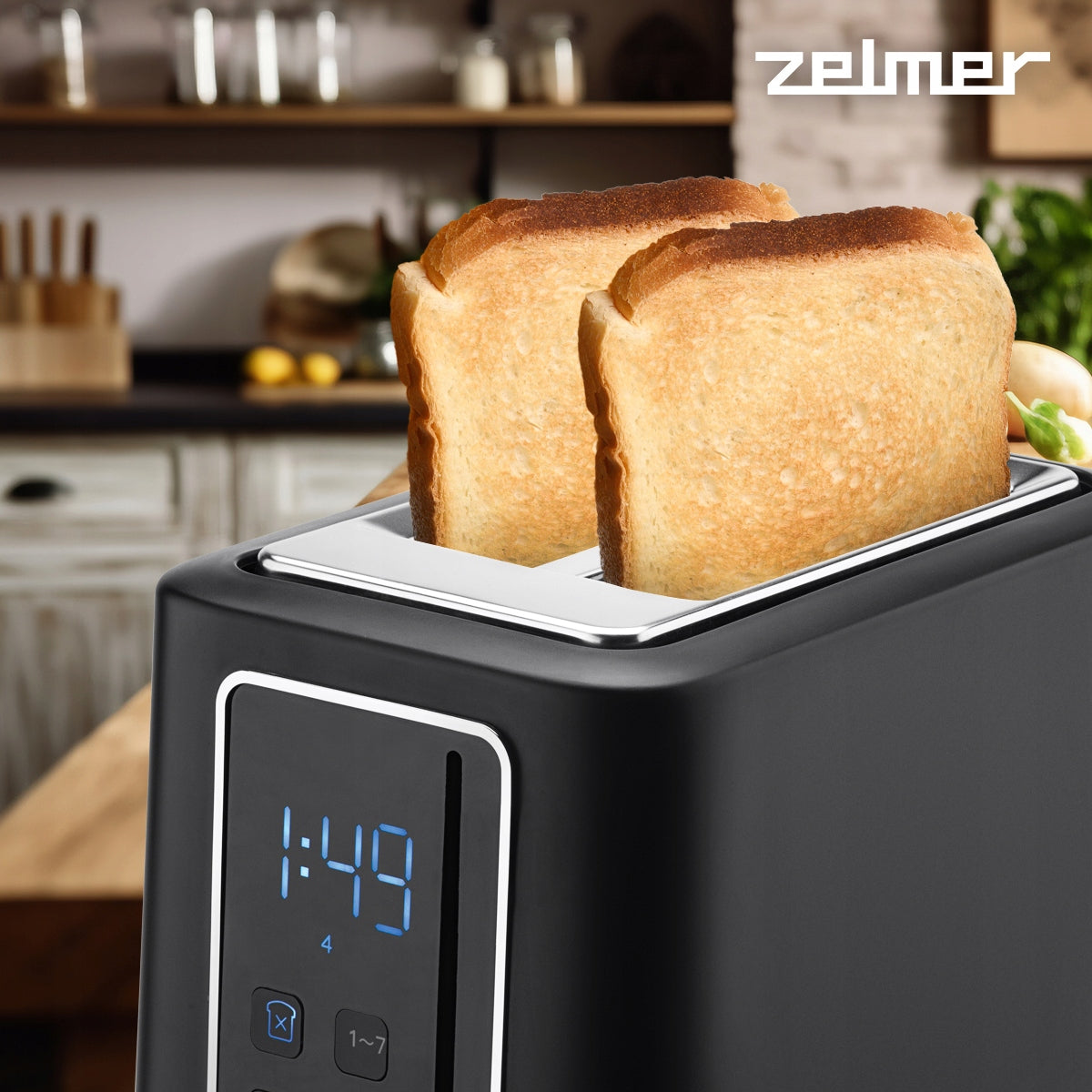 ZELMER TOASTER ZTS7990 Dominant color black