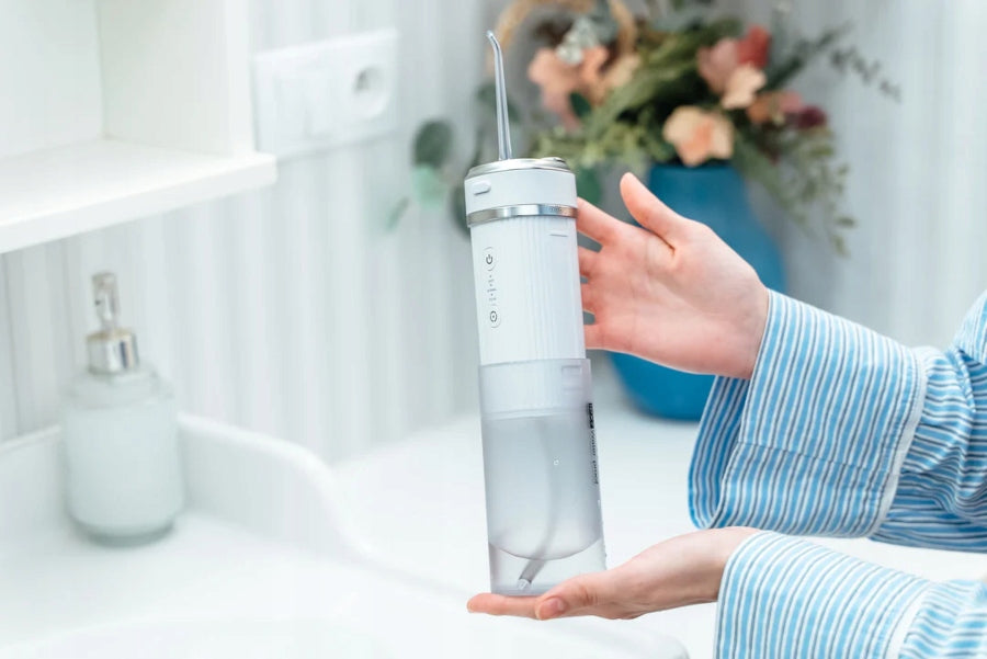 ZENT Stream+ WHITE Wireless Tooth Irrigator in White EAN (GTIN) 5906476980455