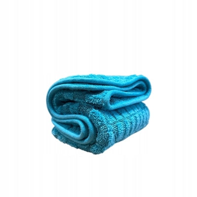 ZERDA Checker 50x75CM 950GSM Dark Double Sided Towel Turquoise Super Absorbent
