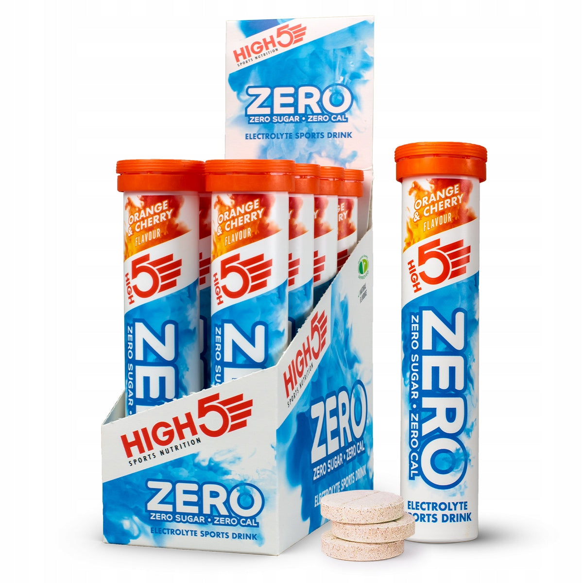 ZERO 20 tab Orange Cherry (GBR) (28/02) HIGH5 Expiration date not specified