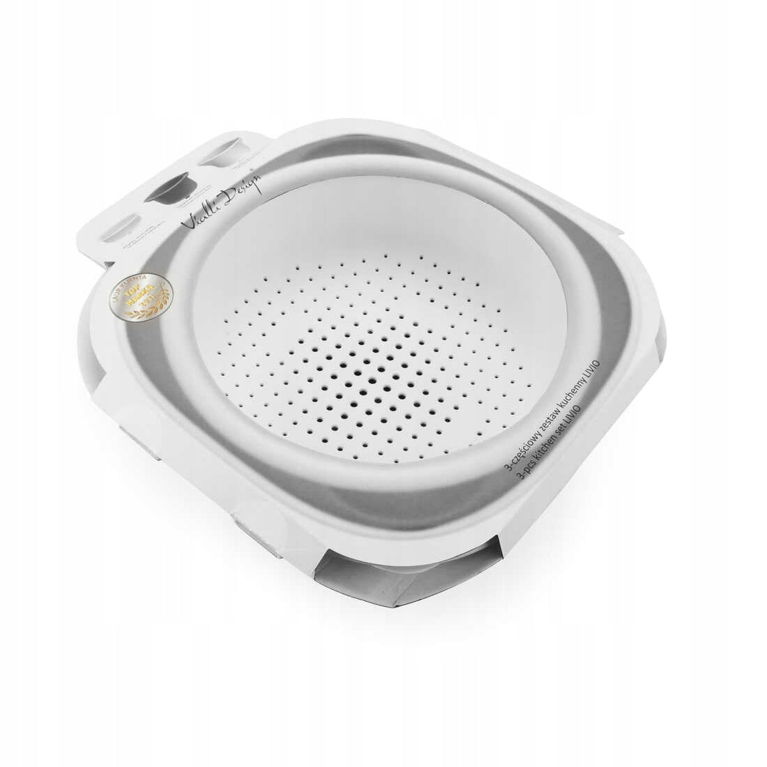 Vialli Design kaiurasamčių rinkinys Livio, baltas/jpilkas