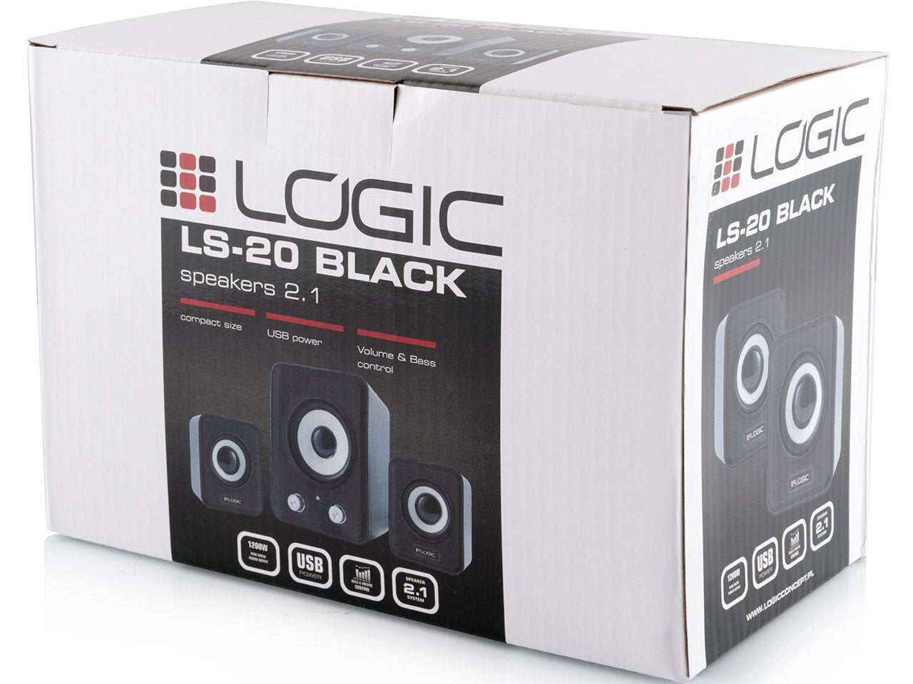 Logic LS-20, schwarz 