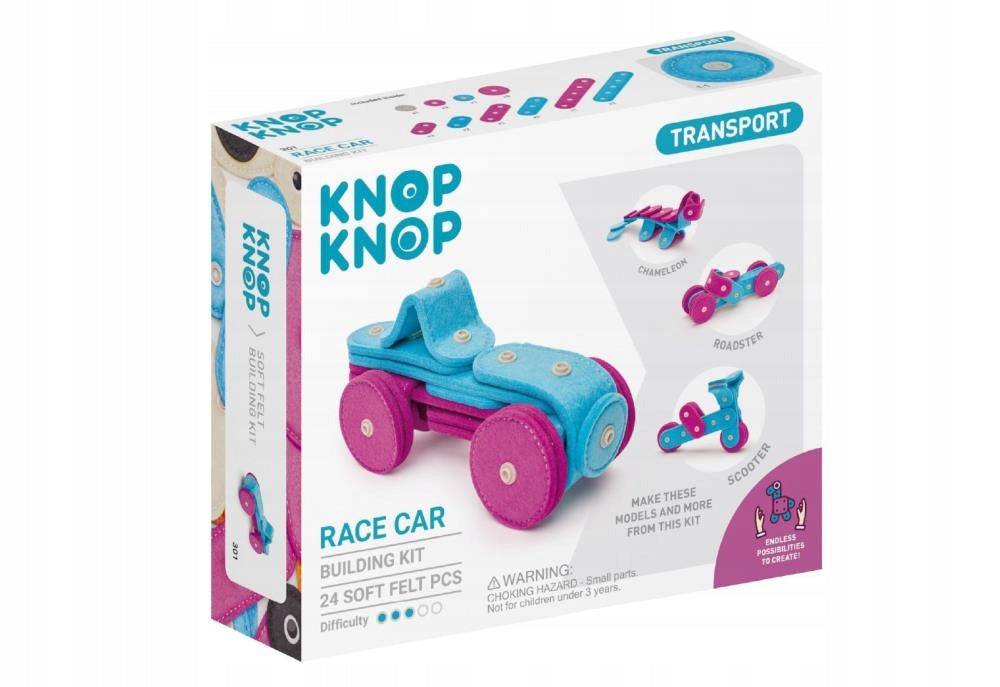 Lavinamasis konstruktorius KNOP KNOP lenktyninis automobilis