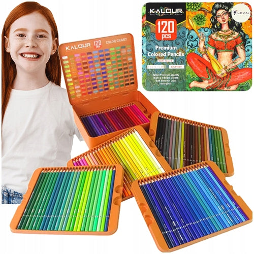 Set Buntstifte Kalour, 120-tlg. 