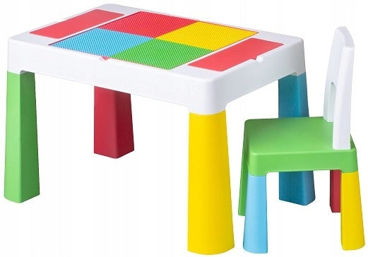 Kinderspieltisch mit Stuhl 4IQ 
