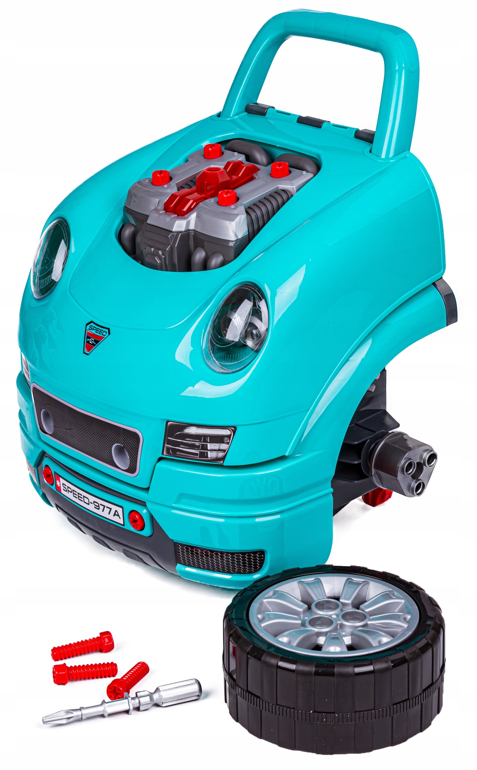 Junger Mechaniker-Set mit Auto, 61 el. 