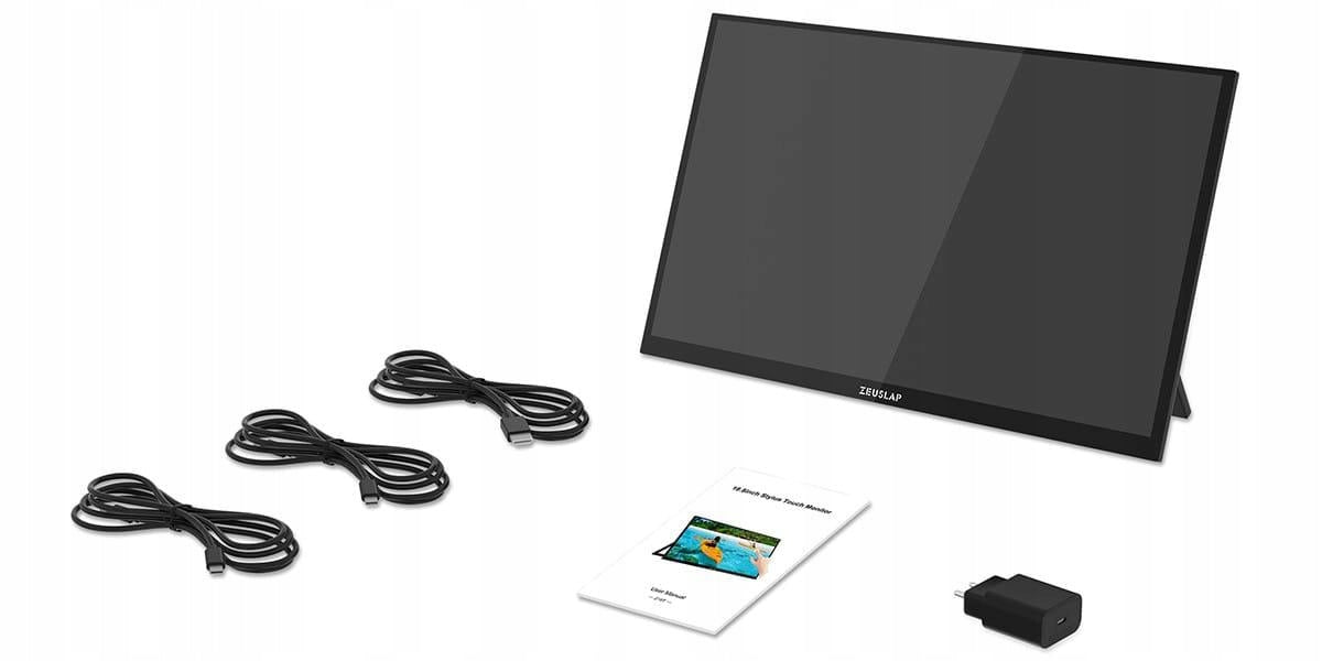 ZEUSLAP Z18T Portable Monitor - 100Hz Full HD IPS 18,5" Brand ZEUSLAP