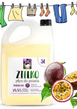 ZIELKO Coloured Fabric Washing Liquid 5L Biodegradable