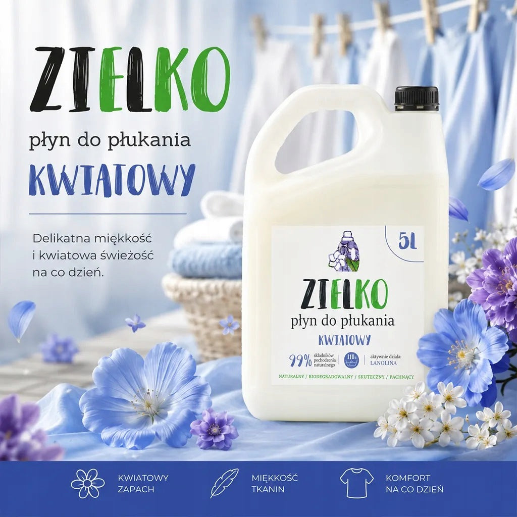 ZIELKO FLOWER SOFTENER EFFECTIVE 5L Manufacturer code WAD026B600BC010