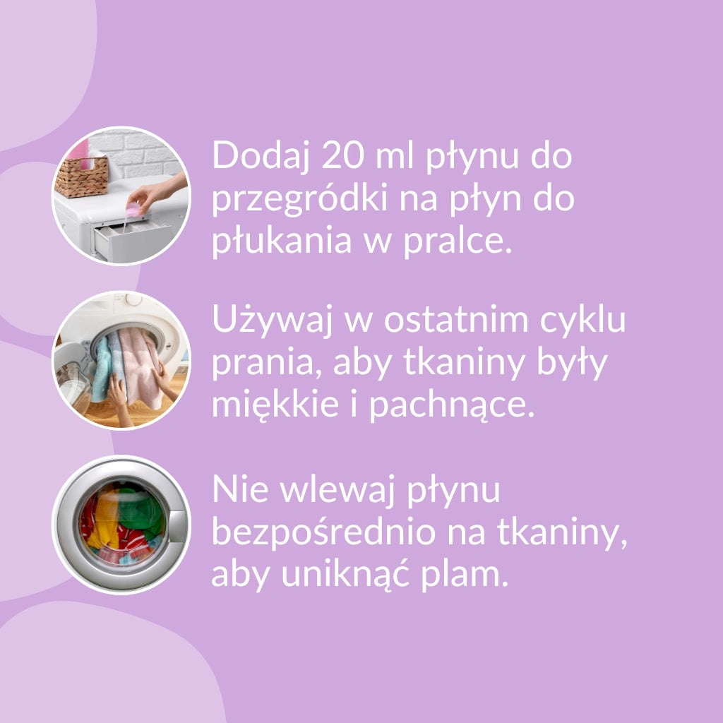 ZIELKO Natural Softener purple VIOLET DREAM SOFT CLOTHES 5L Capacity 5 l
