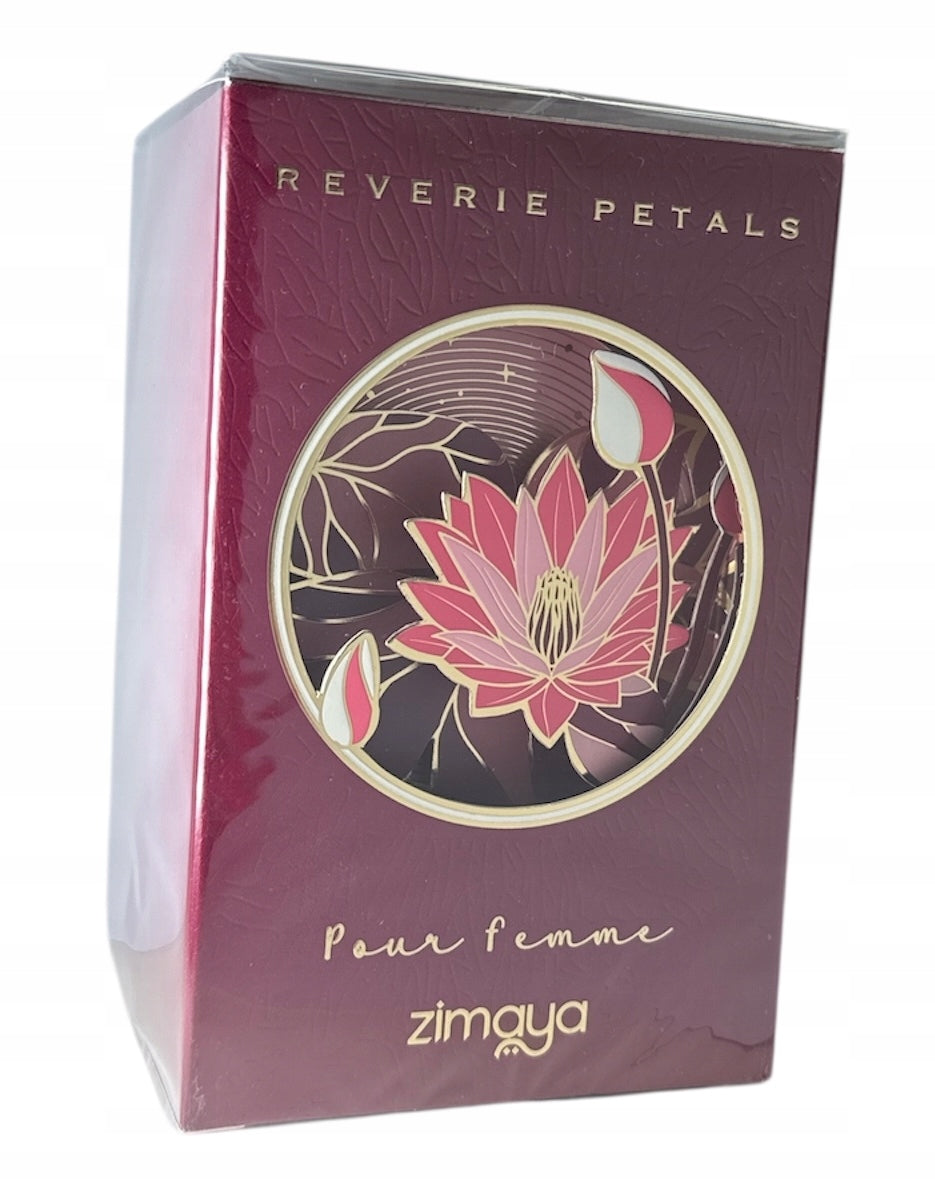 ZIMAYA REVERIE PETALS 100ML EDP Packaging status original