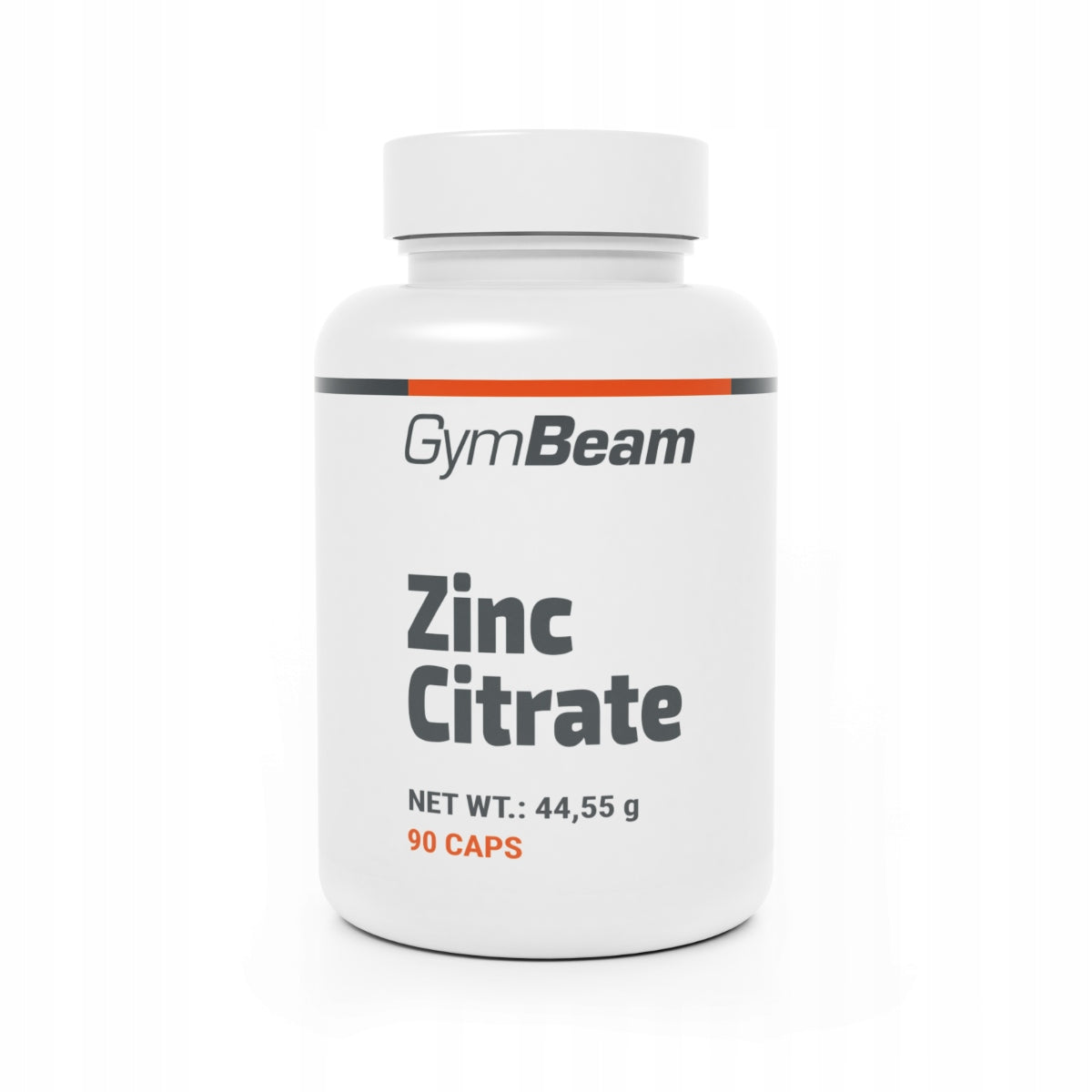 ZINC CITRATE BIOAVAILABLE HAIR SKIN VEGANS WITHOUT GLUTEN 90 kaps GymBeam Brand GymBeam