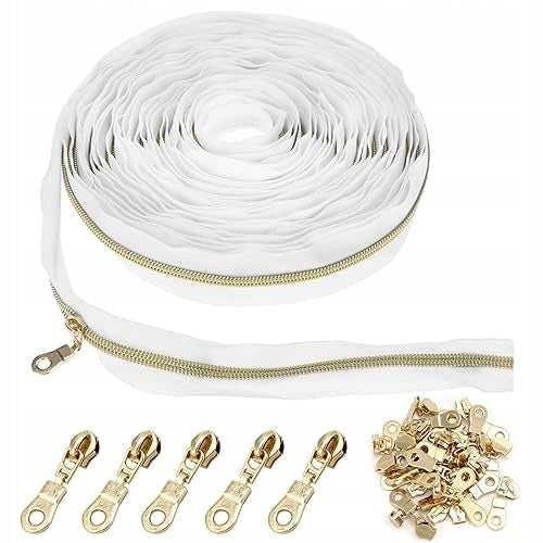 ZIPPER FOR METERS 9M METAL Plastic DIY for Home Gift