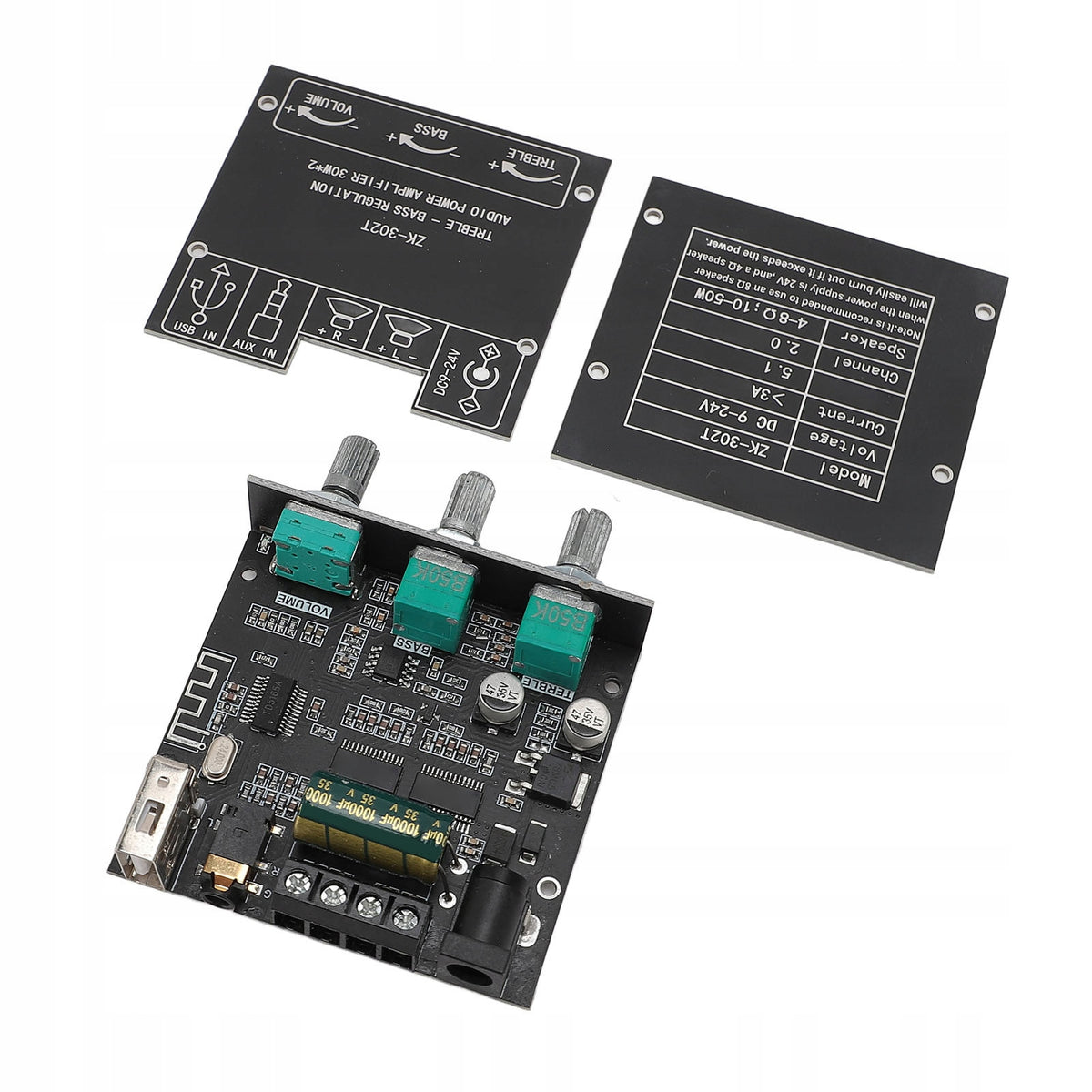 ZK 302T Bluetooth 5.1 TPA311D2 Chip 2.0 YS Digital Amplifier Module Brand no brand