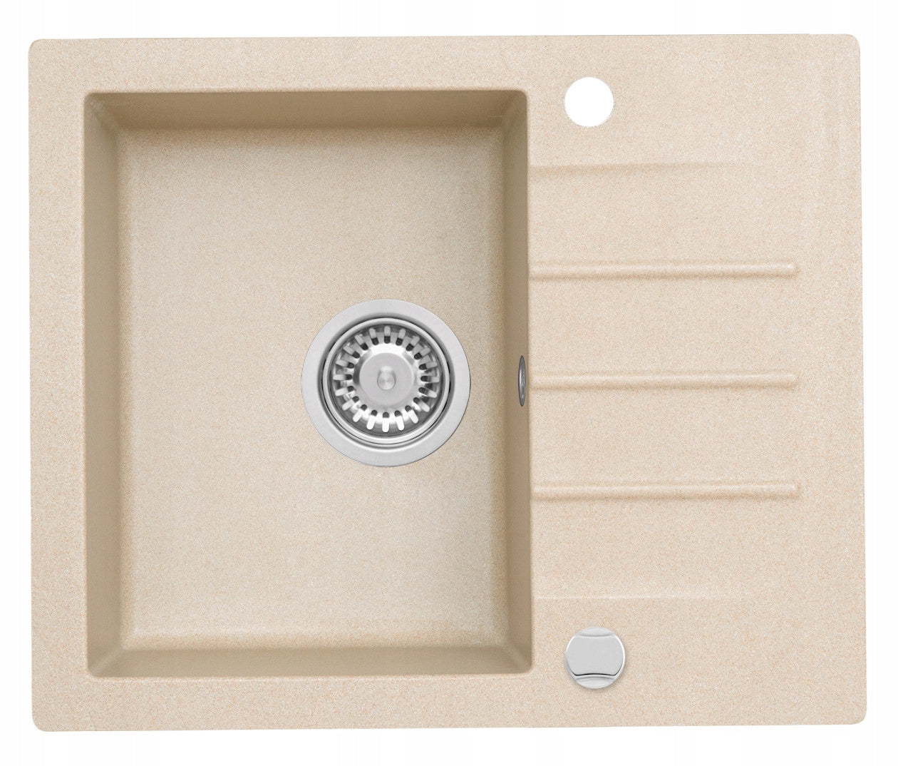 Waschbecken Mojito 20, 600x500 mm, massiver Stein 