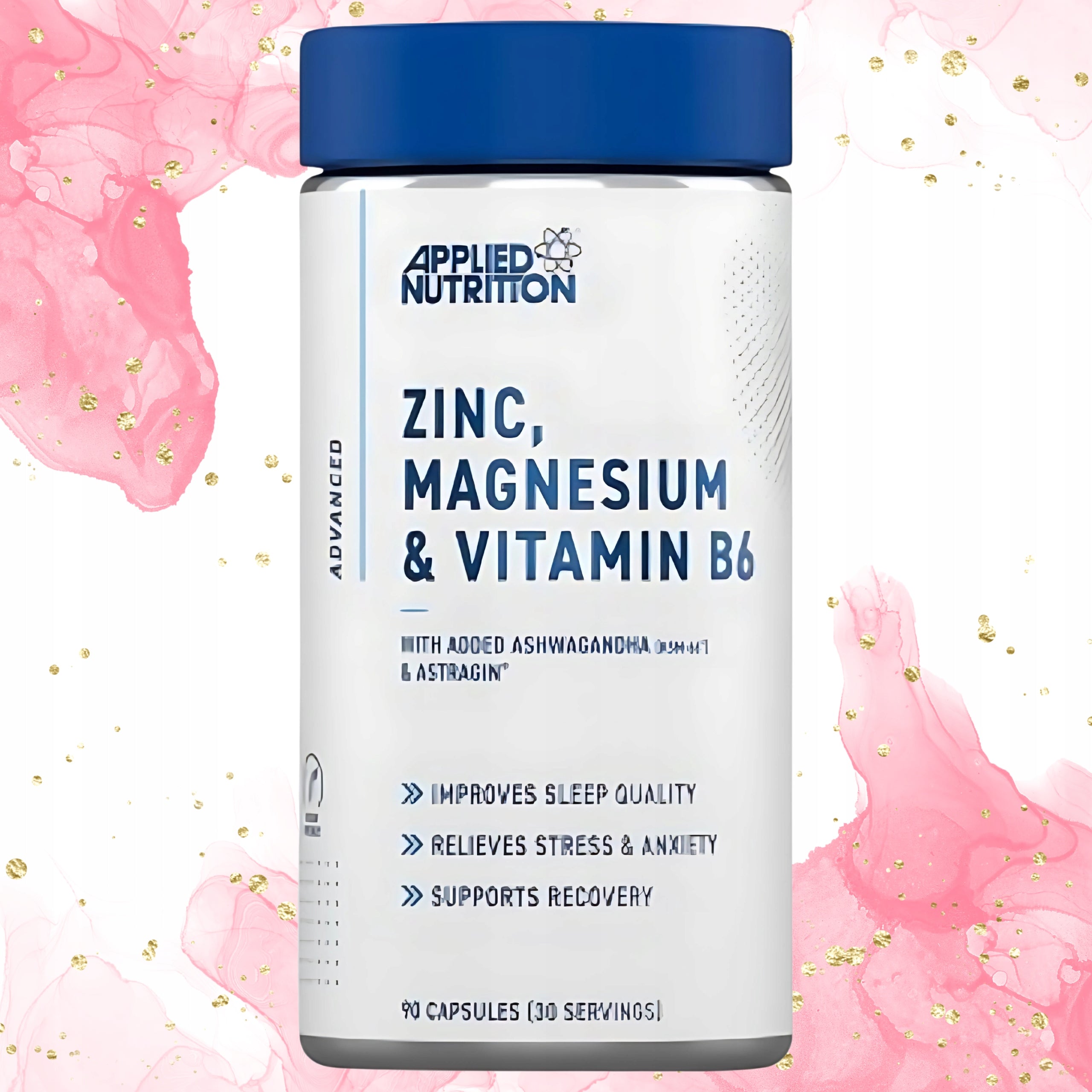 ZMA ADVANCED APPLIED NUTRITION ZINC MAGNESIUM B6 ASHWAGANDHA GOOD SLEEP 90 KAPS EAN (GTIN) 5056555206669