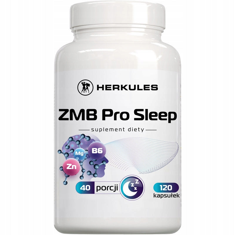 ZMB Pro Sleep 120caps SLEEP RECOVERY RELAXATION HERKULES Packaging status original