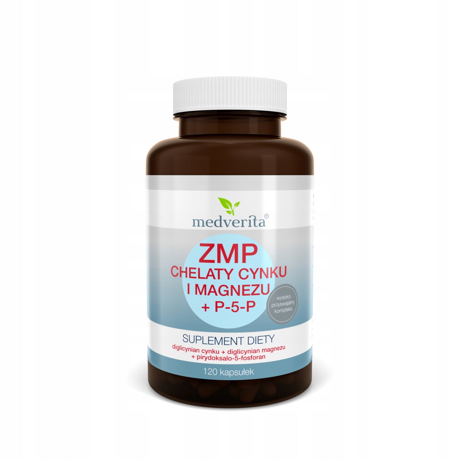 ZMP Magnesium and Zinc Chelates + P5P - 120 capsules