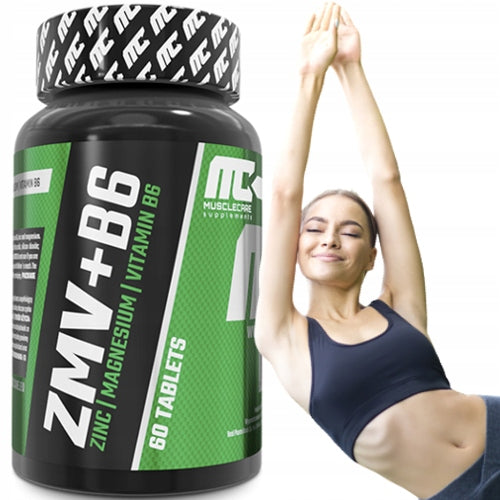 ZMV B6 MAGNESIUM ZINC regeneration VITAMIN B6 for sleep Muscle Care 60 tabl.