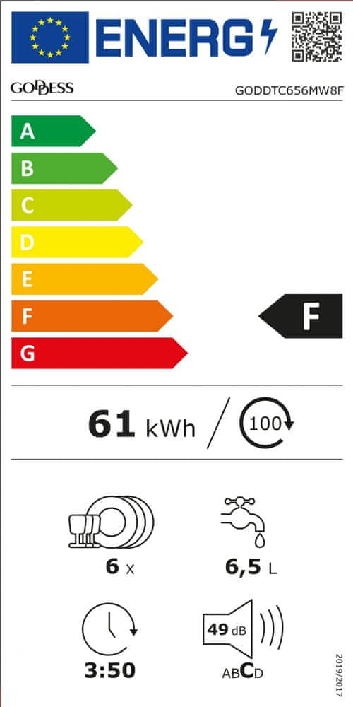 Göttin GOD-DTC656MW8F 