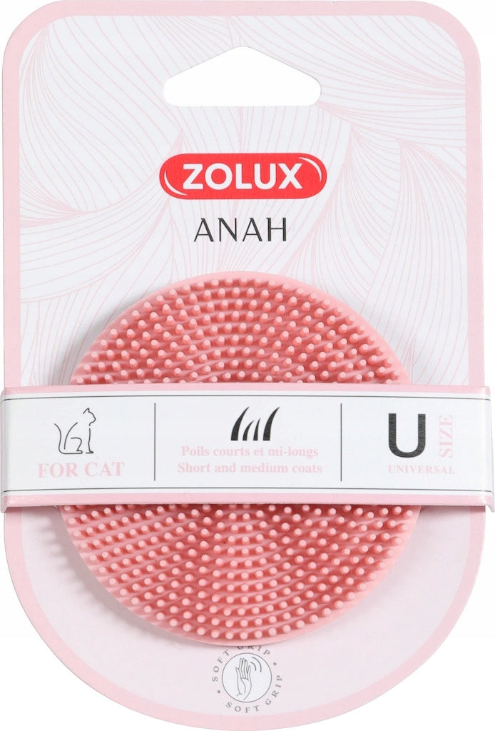 ZOLUX ANAH Round Rubber Brush For Cats 550012 Manufacturer code 550012