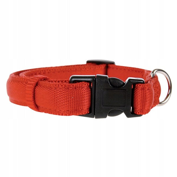 ZOLUX CUSHION BELT COLLAR 15MM RED 541115RO