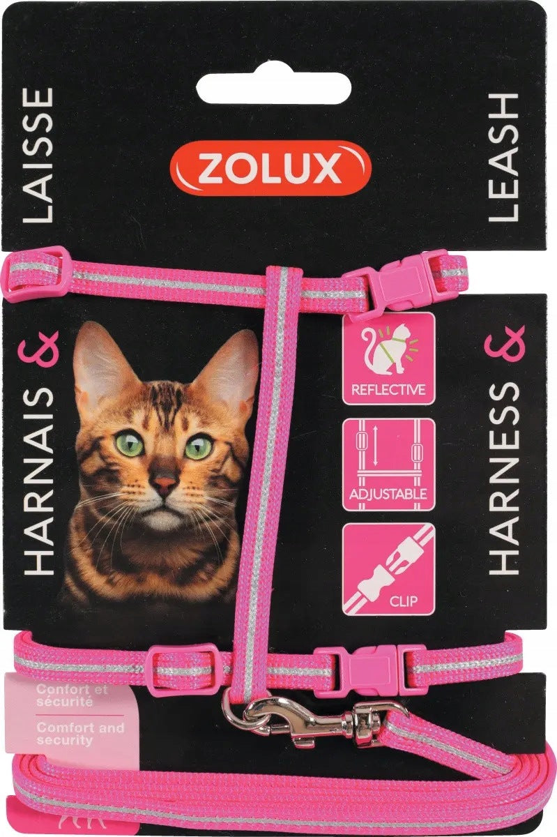 ZOLUX Cat Walking Set - Pink