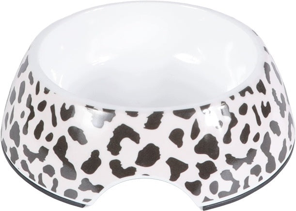 ZOLUX Cat bowl WILD 230 ml white with black spots