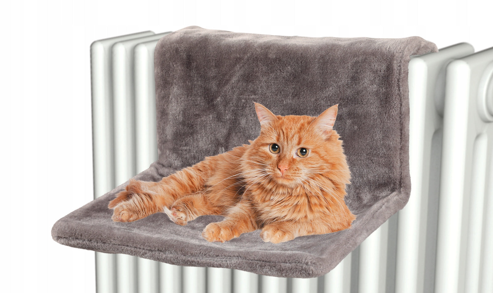 ZOLUX Cat radiator hammock grey Length 44 cm