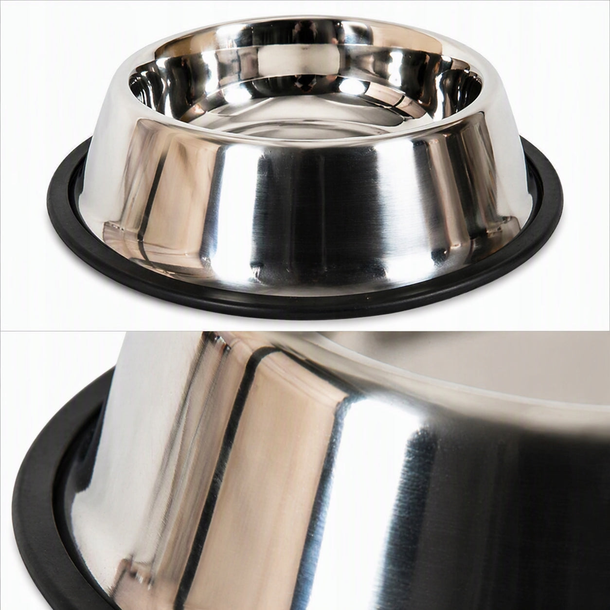 ZOLUX Dog bowl inox non-slip 2,7 l 32,5 cm steel Color other