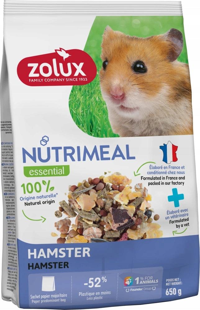 ZOLUX Food mix for hamster NUTRIMEAL 4 650g Manufacturer code 210261