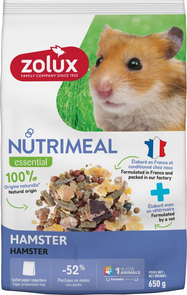 ZOLUX Food mix for hamster NUTRIMEAL 4 650g