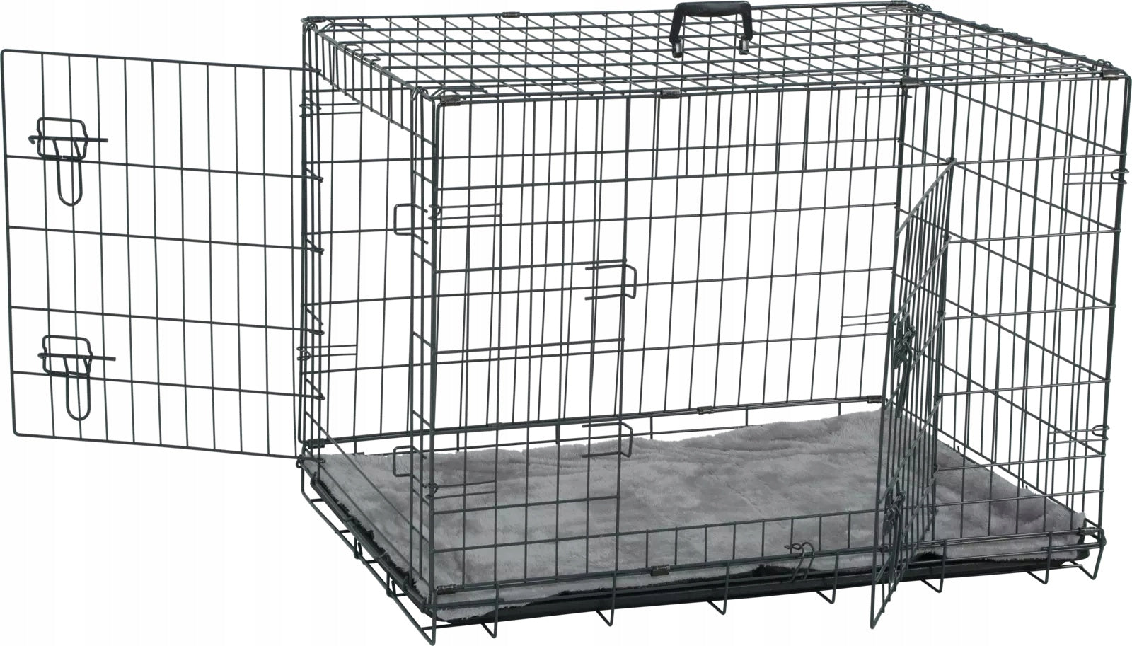 ZOLUX Kennel Cage with Rug for Dog NOMAD 2in1 S 61x46x51cm