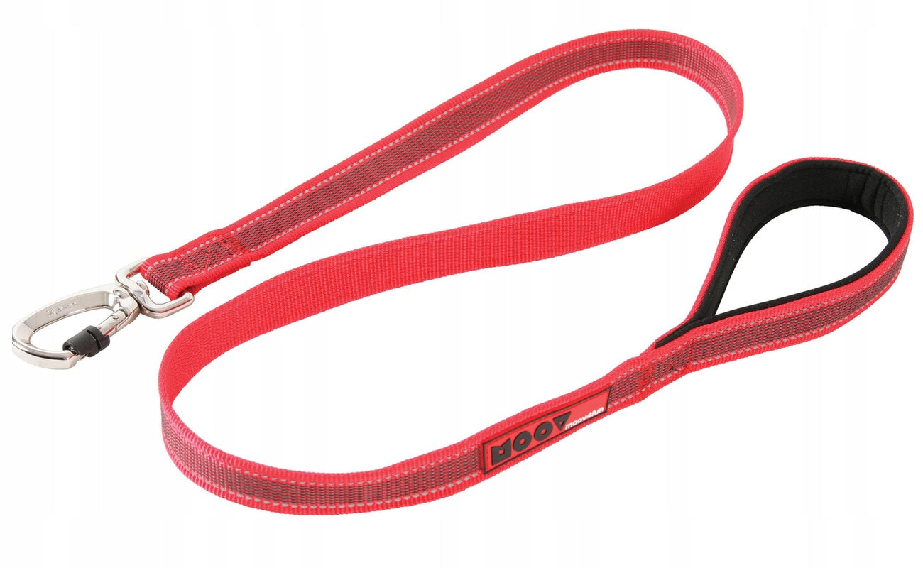 ZOLUX Reflective dog leash MOOV 20mm/1,2m red