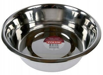 ZOLUX Stainless steel dog bowl INOX 24,5 cm 2,5 L Color other