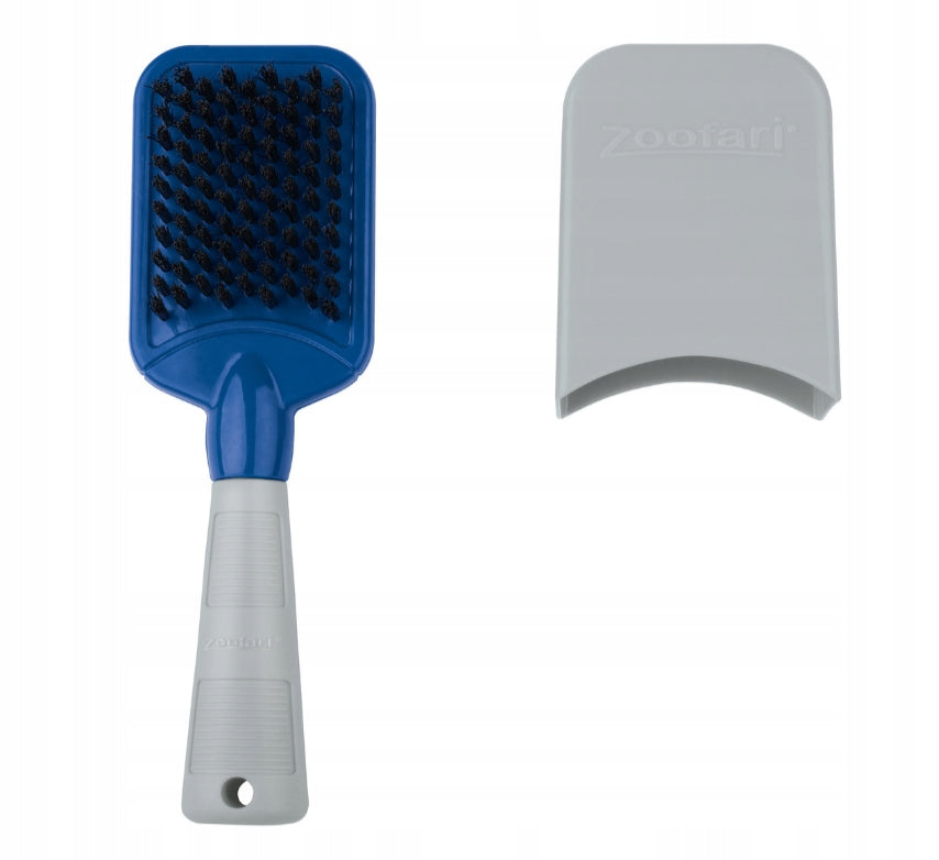 ZOOFARI Hairbrush, double in practical case - BLUE (D280)