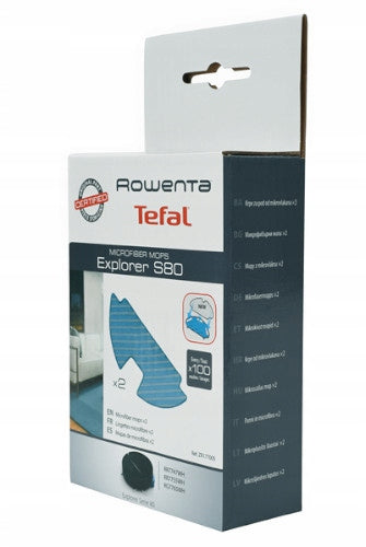 ZR177005 mop cloth TEFAL for Xplorer S80 cleaning robot Packaging status original
