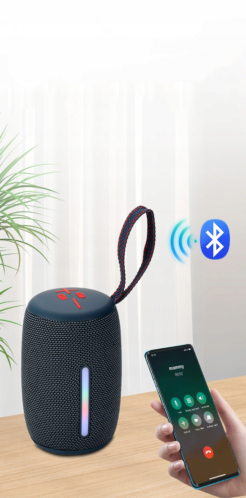 ZREE Wireless Portable Subwoofer with Bluetooth Speaker for Use Model other