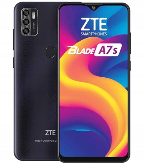ZTE BLADE A7s 2020 (Star Black) 3GB RAM / 64GB Storage | 4G LTE | 4000 mAh Battery | NFC