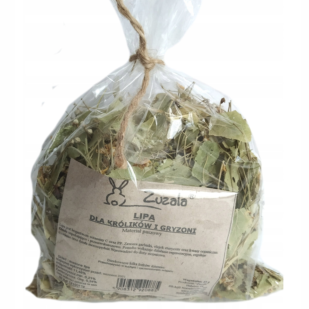 ZUZALA LIPA for Packaging status original